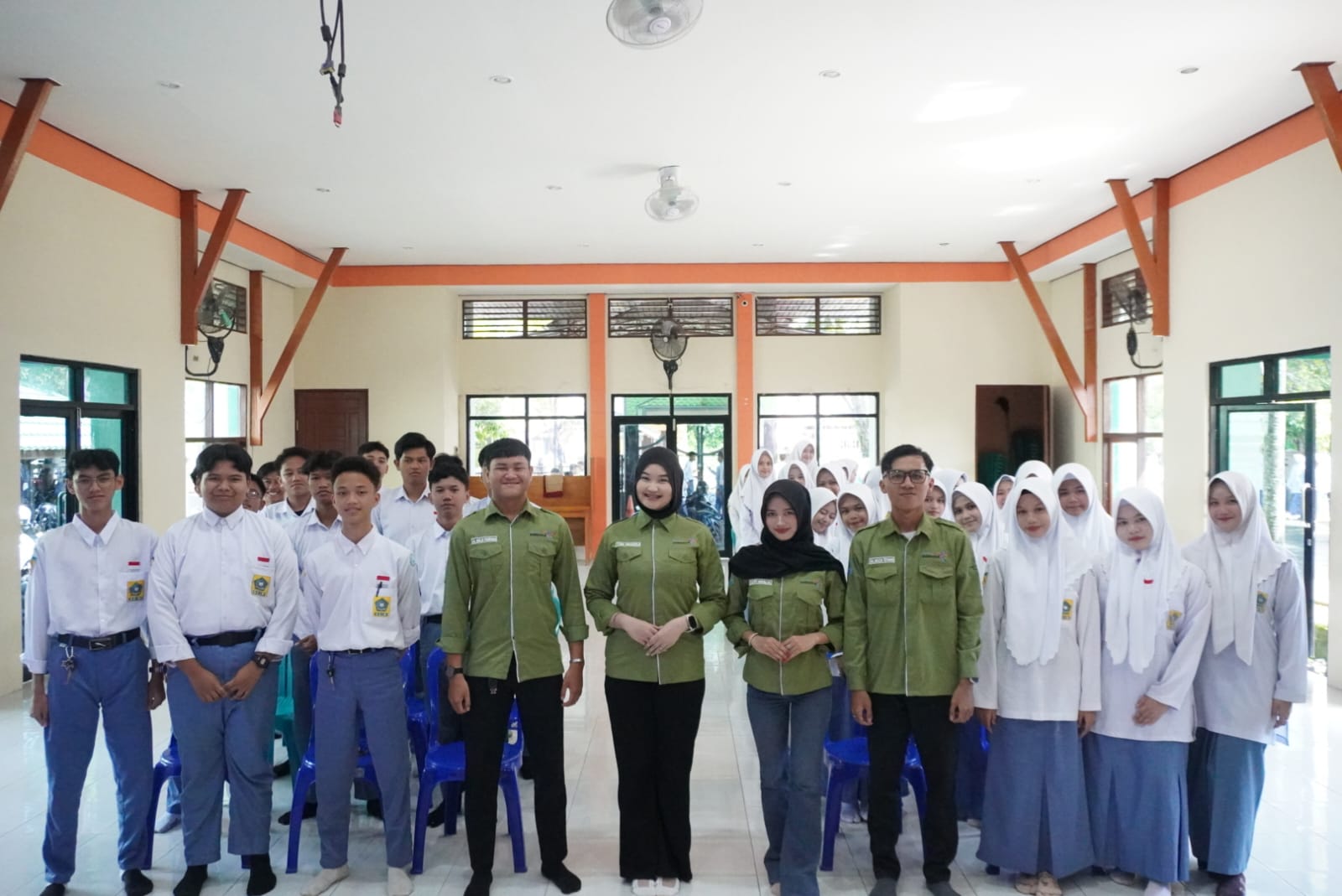 Kenalkan Ajang Bergengsi Daerah, Putra Putri Pariwisata HSU Sosialisasikan Pemilihan 2026 di MAN 2 HSU